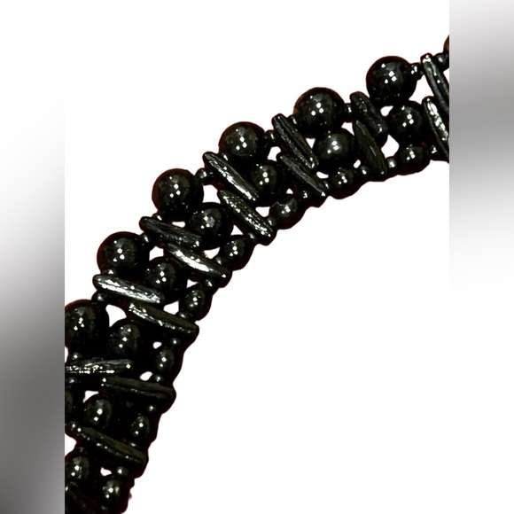 1930s Glass Beaded Choker Necklace - Made in Germany - Picture 2 of 6